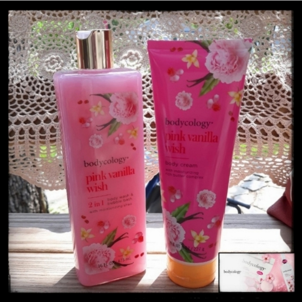 🆕️PINK VANILLA WISH BODY WASH & BODY CREAM - Picture 3 of 10